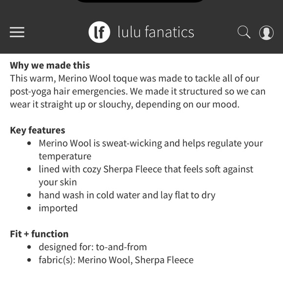 Lululemon pompom toque - Picture 5 of 5